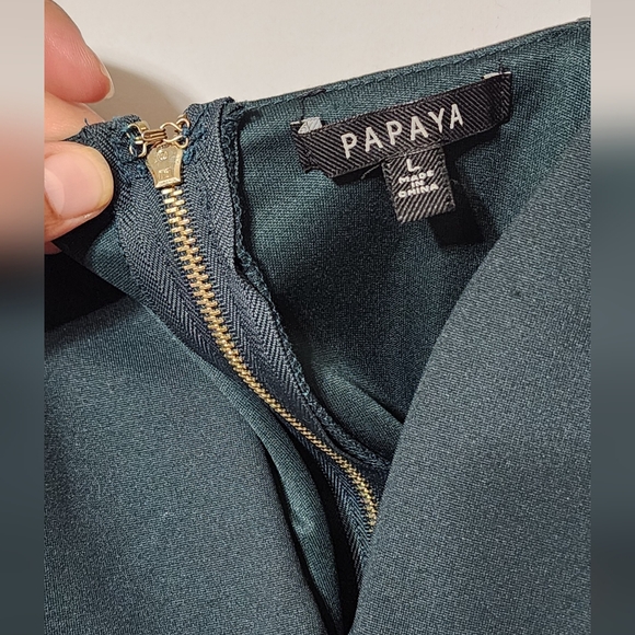 Papaya Dark Teal Dress - Picture 9 of 12